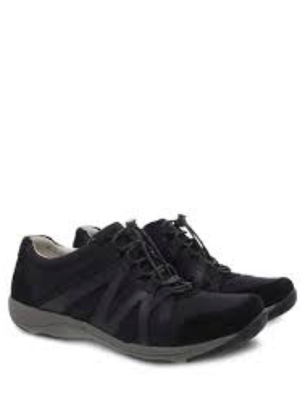 Dansko Black Athletic Lace-Up Sneakers